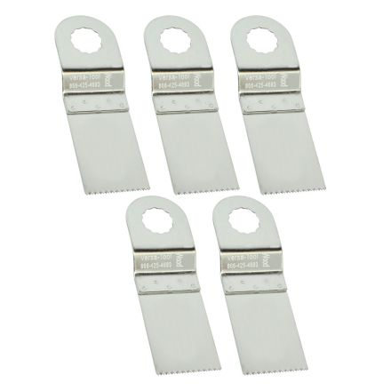 Versa Tool SB5E 30mm Stainless Steel Multi-Tool Saw Blades 5/Pack Fits Fein Multimaster, Rockwell, Sonicrafter, Makita Oscillating Tools